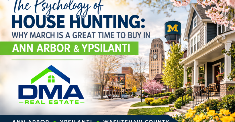 Ann Arbor & Ypsilanti Spring Housing Market: Why March Is a Smart Time to Buy